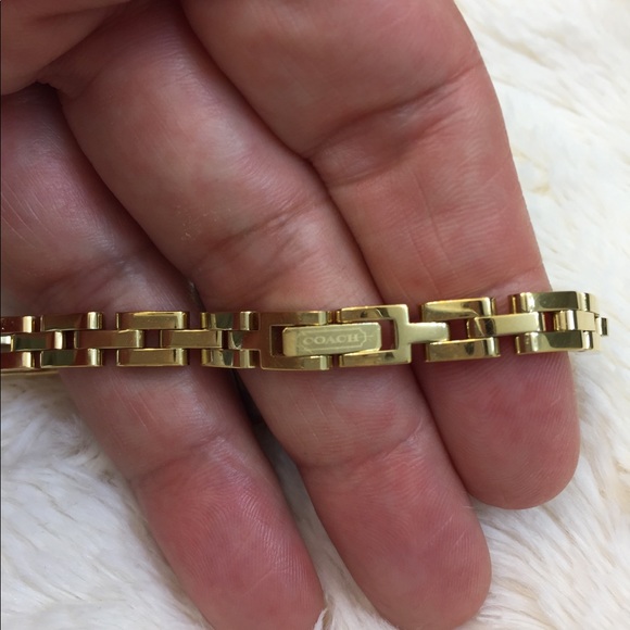 Gold Coach 7” Wrist Watch - Picture 5 of 7